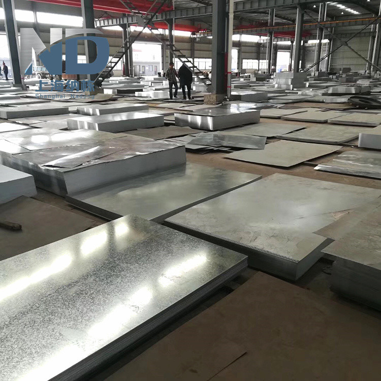 DX51d 0.18mm 2mm Galvanised Sheet Hot Dip Slightly Oiled ISO9001